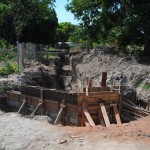 Alcaldía construye acueducto en el sector rural El Salto de Santa María