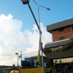 Municipalidad invierte 500 mil bolívares en Alumbrado