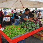 Productores agrícolas del Sector El Buey expendieron sus productos en el Mercado Campesino