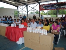 Consejos comunales acompañaron al alcalde Muñiz en el inicio del Plan de Iluminación
