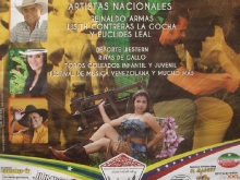 Afiche alusivo a la XX Exposición Agropecuaria Industrial Turística y Artesanal del Yocoima 2011.