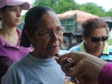 Isabel Valdez, vocera del Consejo Comunal del sector Campanario.