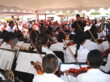 Orquesta Sinfónica de Upata ofreció repertorio en la Inauguración
