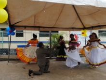 La inauguración contó con la presentación de actividades culturales.