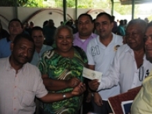 Transportistas recibieron  200 mil bolívares para el inicio del Fondo Socialista de Transporte Público General Manuel Carlos Piar.