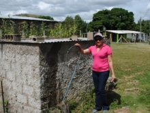 Los habitantes de Santa María cuentan con agua potable a través de las tuberías
