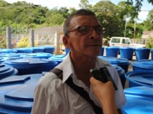 Francisco Gómez, beneficiario del sector San José de  Mandingal de El Pao.