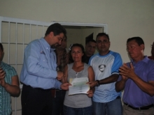 40 mil bolívares fueron entregados al Consejo Comunal para la culminación del nuevo comedor.