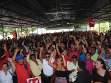El pueblo de Piar  realizó oración por el presidente Chávez
