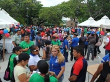 Organizaciones populares se concentraron en la plaza Bolívar de Upata en espera del registro.