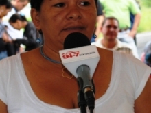 Elanei Mota habitantes del sector Pueblo Nuevo.