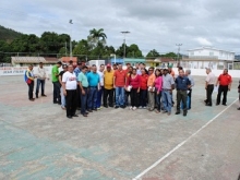 Alcalde Muñiz acompañado del consejo comunal y demás habitantes