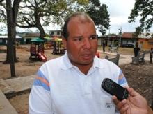 Frank Urrutia vocero del Consejo Comunal de El Centro en parroquia El Manteco 