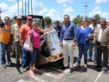Habitantes del sector El Corozo reciben transformador por parte del alcalde Gustavo Muñiz