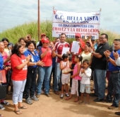 Alcalde Muñiz recuperó terreno para construcción de 20 viviendas 