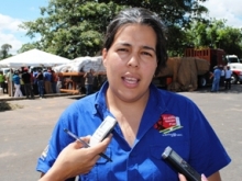 Ingeniero Rosanna Romero directora de Participación Popular y Desarrollo Endógeno