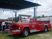 La primera Unidad de Combate de incendios fue un Camión Bomba 600