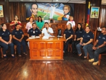 Alcalde Gustavo Muñiz se reúne con representantes del Sutra Alcapiar para firmar Contrato Colectivo