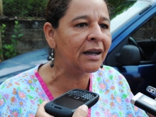 Nelly Ferrer habitante del sector El Libertador.