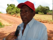 Manuel Rondón habitante de El Yagual 