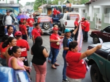 Sigue la campaña en apoyo al candidato de la Patria Hugo Chávez