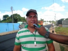 Delin López, habitante del sector El Corozo de Upata
