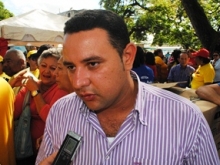 Reinaldo Sosa, beneficiario de un horno para realizar dulces criollos.