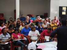 Voceros de la Comuna plantean necesidades a alcalde Gustavo Muñiz