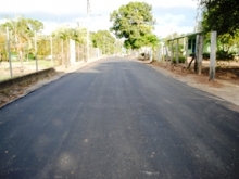 Llegó fiesta del asfalto en las calles del sector rural Boquerón en El Valle