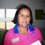 Coordinadora de la Institución licenciada Carlota Flores