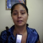 Maruja Contreras representante del Banco Comunal de la comunidad   Bolivariana de El Manteco.