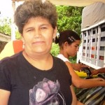 Lesbia Gurmeitte, de la comunidad de Manuel Carlos Piar.