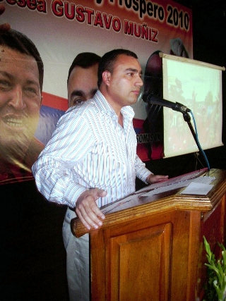 El alcalde Gustavo Muñiz presentó  informe de primer año de gestión