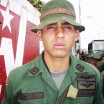 Teniente Rojas Valles Juan Carlos del Destacamento 89 del Comando Rural de la Guardia Nacional. 