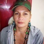 Yuli Rojas vocera del consejo comunal de Las Tablitas de Upata.