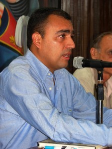 El presidente del CLPP  Gustavo Muñiz Rocha 
