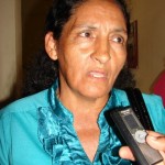 Iraida Jiménez del sector de Quebrada de Jua Jua.