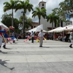 Actividades culturales en la Plaza Bolívar