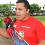 El Orador de Orden Nelson Calero coordinador municipal del Frente Francisco de Miranda