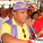 Carlos Manrique presidente del partido UPV anunció apoyo  a la candidata del Psuv Ornella Arbeláez