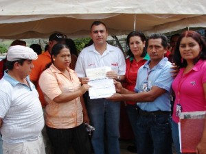 Se beneficiaron los consejos comunales de Los Chivos II, Sierra II y Tavera Acosta