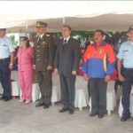 Autoridades civiles y militares rindieron honor al Padre de la Patria Simón Bolívar.
