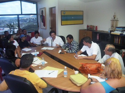 CVAL, representantes de la Planta, Fondas, Irtab  y Alcaldía sostuvieron encuentro para mejorar producción de la Planta Láctea  