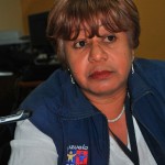 Ana Moreno representante del IVSS en Upata