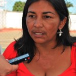 Osmeira López vocera del Consejos Comunal de Villa Verde