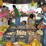 La feria campesina vendió hortalizas, verduras, frutas