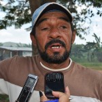 Gregorio Solano vocero comunal agradeció apoyo de la Alcaldía de Piar