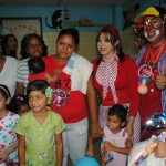 Niños de Piar celebraron su Día junto a la primera dama Zulny Bonalde de Muñiz.