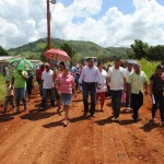 Alcalde Muñiz hizo el recorrido con los habitantes del sector