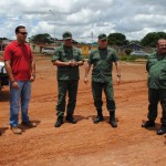 Alcalde Muñiz, en compañía de los Supervisores de la Guardia Nacional Bolivariana.
